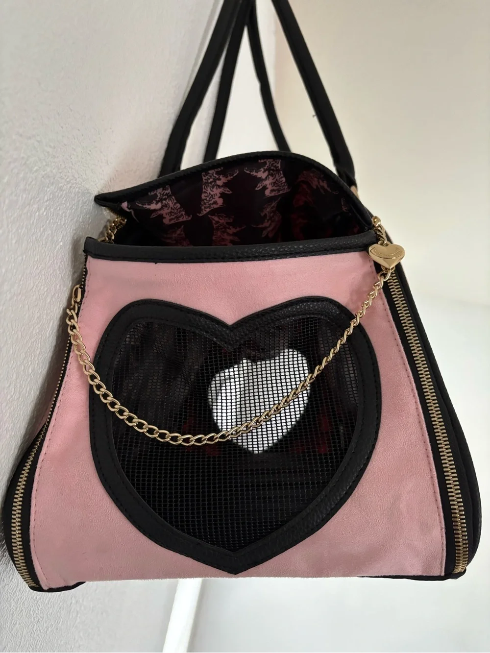 Juicy Couture Pink Pet Carrier